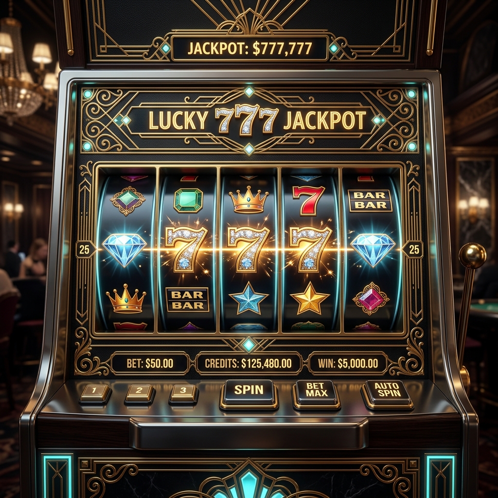 Slot Machine Art Deco